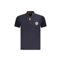 Napapijri Men's Blue Cotton  Polo Shirt - S