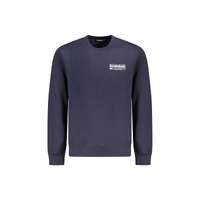 Napapijri Men's Blue Cotton  Sweater - M
