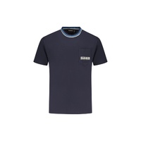 Napapijri Men's Blue Cotton T-Shirt - S