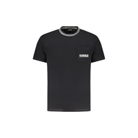 Napapijri Men's Black Cotton T-Shirt - M