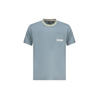 Napapijri Men's Gray Cotton  T-Shirt - 2XL