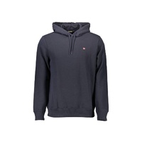 Napapijri Men's Blue Cotton Sweater - XL