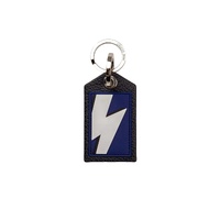 Neil Barrett Men's Blue Rubber Keychain - One Size