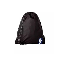 Neil Barrett Men's Sleek Black Nylon Drawstring Backpack - One Size