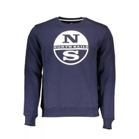North Sails Men's Blue Cotton Sweater - 2XL