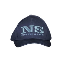 North Sails Men's Chic Blue Embroidered Cotton Cap - One Size