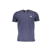 North Sails Men's Blue Cotton Casual Round Neck Tee - 2XL