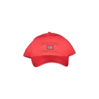 Norway 1963 Men's Red Cotton Hats &amp; Cap - One Size