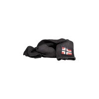 Norway 1963 Men's Black Acrylic Scarf - One Size