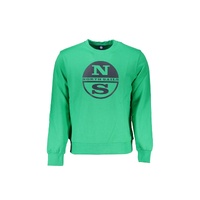 North Sails Men's Green Cotton Sweater - 2XL