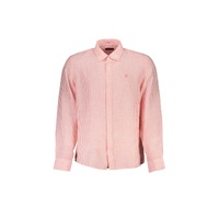 North Sails Men's Pink Linen Shirt - M