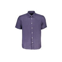 North Sails Men's Blue Linen Shirt - M