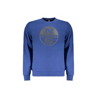 North Sails Men&#39;s Blue Cotton Sweater - 2XL