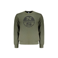 North Sails Men's Green Cotton Sweater - L