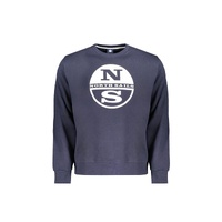 North Sails Men's Blue Cotton Sweater - 2XL