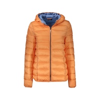 Norway 1963 Women's Orange Polyamide Jackets &amp; Coat - L