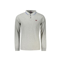 Norway 1963 Men's Gray Cotton Polo Shirt - 2XL