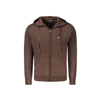 Norway 1963 Men&#39;s Brown Polyester Sweater - L