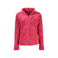 Norway 1963 Women's Pink Polyester Jackets &amp; Coat - L