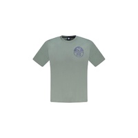 North Sails Men's Green Cotton T-Shirt - 3XL