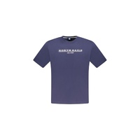 North Sails Men&#39;s Blue Cotton T-Shirt - S
