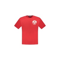 North Sails Men's Red Cotton T-Shirt - 3XL