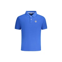 North Sails Men&#39;s Blue Cotton Polo Shirt - M