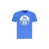 North Sails Men's Blue Cotton T-Shirt - 2XL