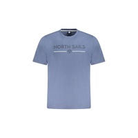 North Sails Men's Blue Cotton T-Shirt - M