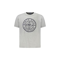 North Sails Men's Gray Cotton T-Shirt - XL