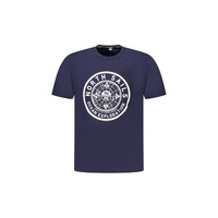 North Sails Men's Blue Cotton T-Shirt - 2XL