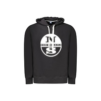 North Sails Men's Black Cotton Sweater - 3XL