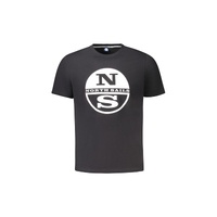 North Sails Men's Black Cotton T-Shirt - M