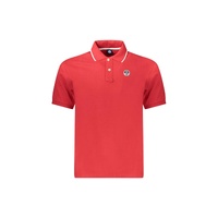 North Sails Men's Red Cotton Polo Shirt - L