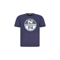 North Sails Men's Blue Cotton T-Shirt - 2XL
