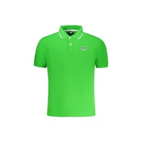 North Sails Men's Green Cotton Polo Shirt - S