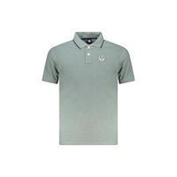 North Sails Men's Green Cotton Polo Shirt - S