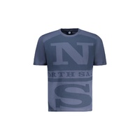 North Sails Men's Blue Cotton T-Shirt - M