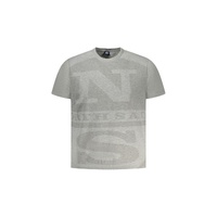 North Sails Men's Gray Cotton T-Shirt - S