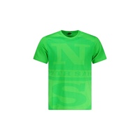 North Sails Men's Green Cotton  T-Shirt - S