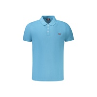 Norway 1963 Men's Light Blue Cotton Polo Shirt - S