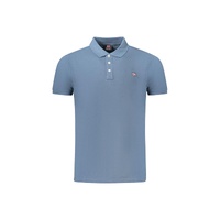 Norway 1963 Men's Blue Cotton Polo Shirt - L