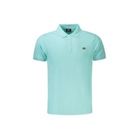 Norway 1963 Men's Light Blue Cotton Polo Shirt - XL