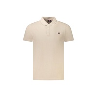 Norway 1963 Men's Beige Cotton Polo Shirt - L