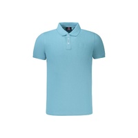 Norway 1963 Men's Light Blue Cotton Polo Shirt - 2XL
