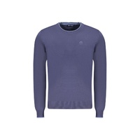 North Sails Men's Blue Cotton  Sweater - XL