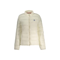 North Sails Women's White Polyamide Jackets &amp; Coat - XL