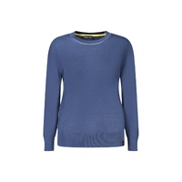 North Sails Women's Blue Cotton  Sweater - L