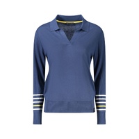 North Sails Women's Blue Cotton  Sweater - M