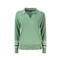 North Sails Women's Green Cotton  Sweater - L